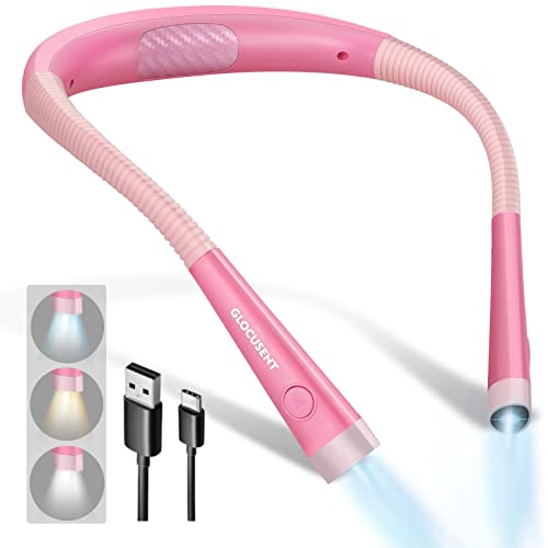 I just received Glocusent LED Neck Reading Light, Book Light for Reading in Bed, 3 Colors, 6 Brightness Levels, Bendable Arms, Rechargeable, Long Lasting, Perfect for Reading, Knitting, Camp from sandyclaws via Throne. Thank you! throne.com/graylure #Wishlist #Throne
