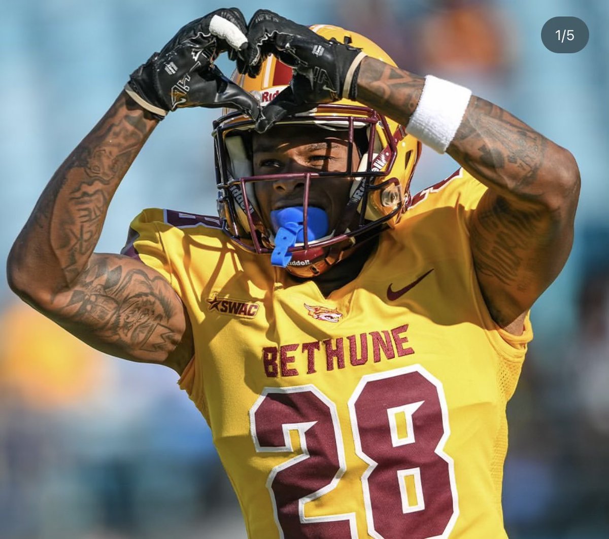 Jaedon Alford (Elon WR) tweet media