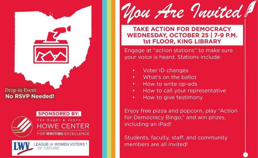 Miami U College Democrats tweet media