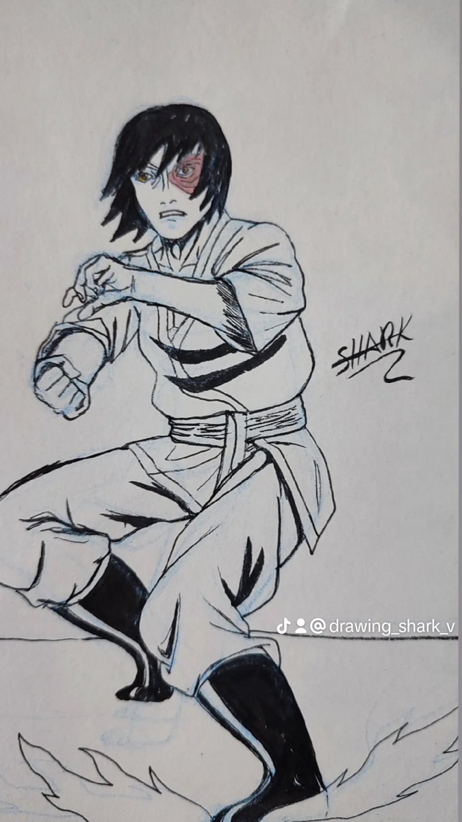 Angel_shark_v's tweet photo. La #ilustración de hoy en #miinktober
Lista sugerida por los #zuko de #thelastairbender o al menos un #sketch
#inktoberdia25 #inktorber #inktober2023 #blackink #fabercastell
#pentelbrushpen #mysteadtler #animefanart #fanart #avatarthelastairbender #avatarthelegendofaang https://t.co/mHvpfz2MZa