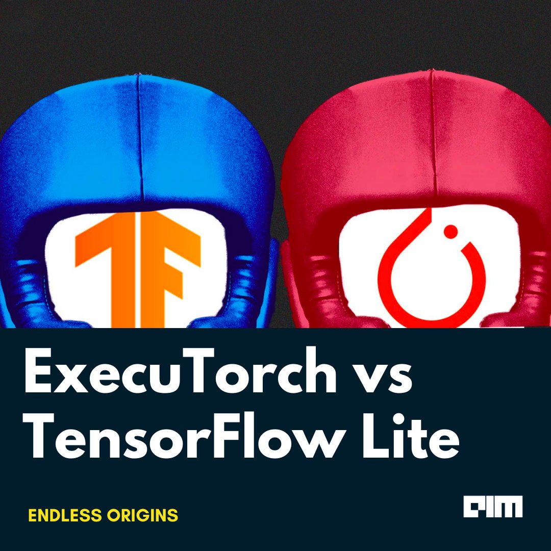 Analyticsindiam's tweet image. ExecuTorch is a practical choice for broad model compatibility or Android device support

Read the complete article to learn more
🔗 👉 analyticsindiamag.com/executorch-vs-… 

#ExecuTorch #PyTorch #TensorFlowLite #ModelOptimization #MachineLearningFrameworks #NPU #TorchScript #MLAdvancements