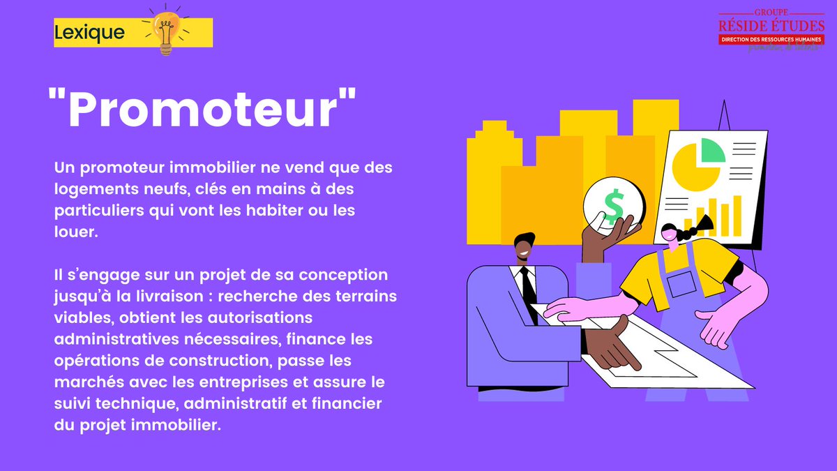 📚 𝐃𝐞𝐯𝐞𝐧𝐞𝐳 𝐮𝐧 𝐯𝐞́𝐫𝐢𝐭𝐚𝐛𝐥𝐞 𝐞𝐱𝐩𝐞𝐫𝐭 #𝐢𝐦𝐦𝐨𝐛𝐢𝐥𝐢𝐞𝐫 𝐠𝐫𝐚̂𝐜𝐞 𝐚𝐮 𝐥𝐞𝐱𝐢𝐪𝐮𝐞 #𝐑𝐞́𝐬𝐢𝐝𝐞𝐄𝐭𝐮𝐝𝐞𝐬 𝐞𝐧 𝐝𝐞́𝐜𝐨𝐮𝐯𝐫𝐚𝐧𝐭 𝐮𝐧 𝐧𝐨𝐮𝐯𝐞𝐚𝐮 𝐭𝐞𝐫𝐦𝐞 : "𝐏𝐫𝐨𝐦𝐨𝐭𝐞𝐮𝐫"! 🏢

#Lexique #Promoteur #Investissement #GroupeResideEtudes