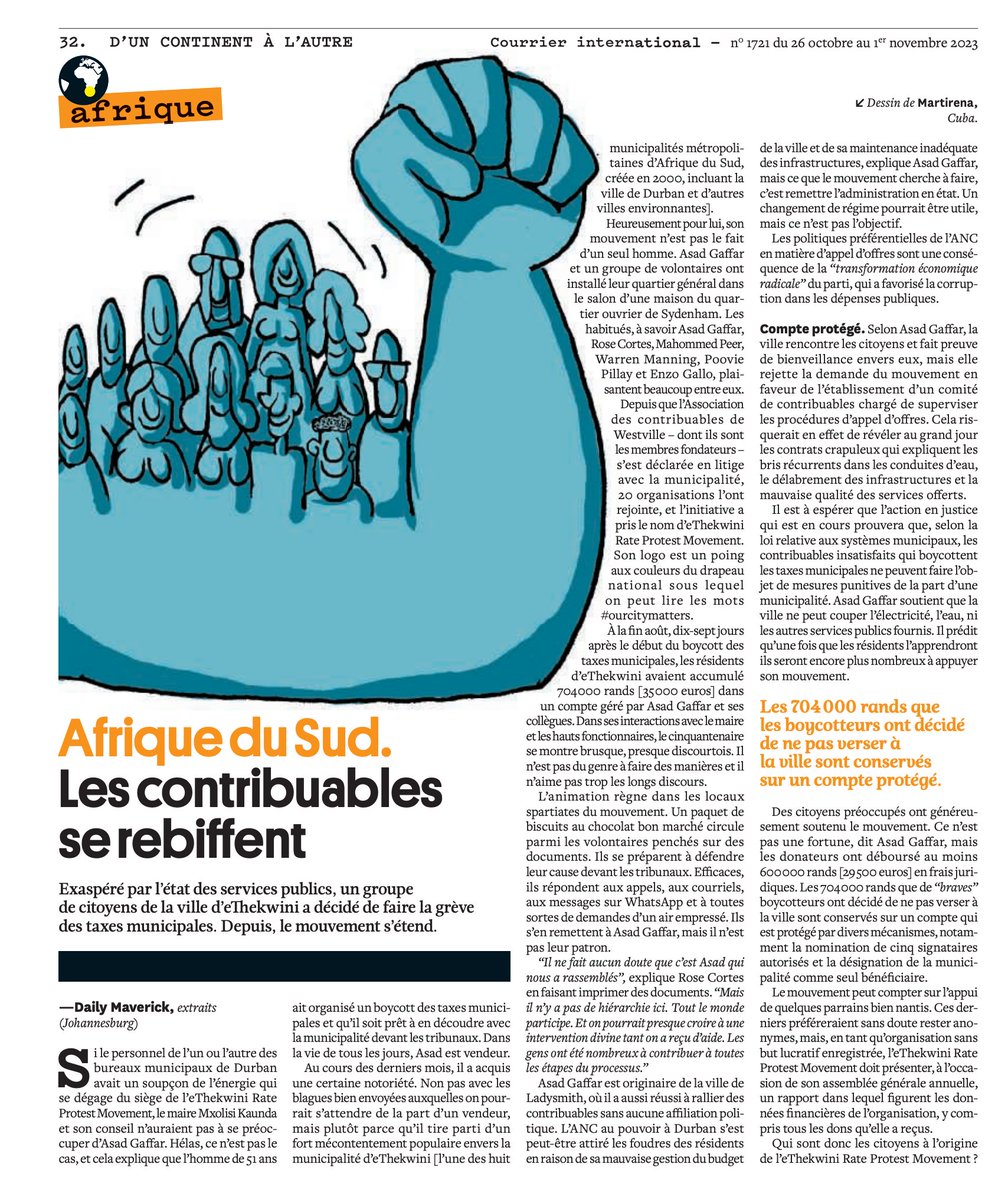 Courrier International, Francia