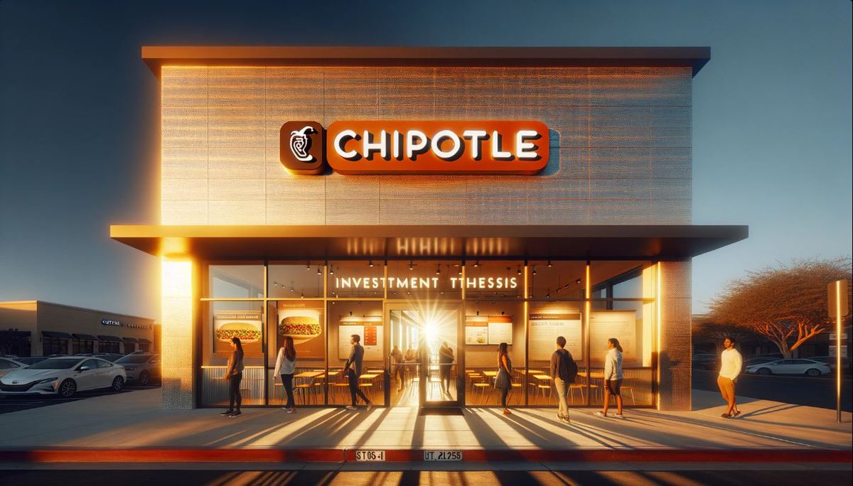 InvestMestral's tweet photo. How could imagine that selling tacos and burritos would generate a 45% ROE and continue to grow faster than 10% per annum?

Let's have a look at Chipotle (#CMG)! Link for the full investment case at the end of the thread.

[ Thread ] 🧵 https://t.co/M9XYNCre3x