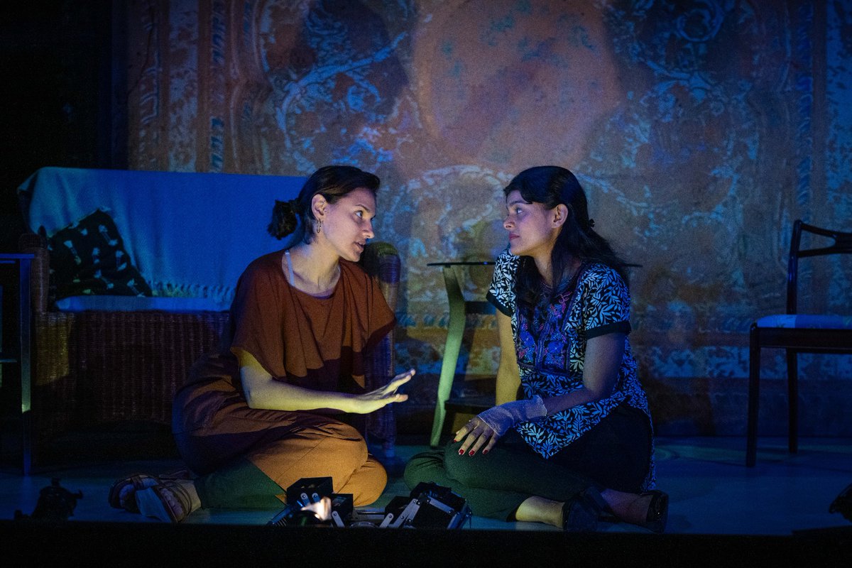 we open NEXT WEEK! Be one of the first to see PHANTASMAGORIA, a chilling horror story for our time by renowned playwright Deepika Arwind.  Book southwarkplayhouse.co.uk/productions/ph…