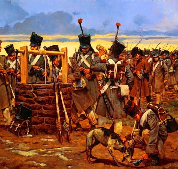 Archaeostratego's tweet photo. A veces para conocer la historia de una época, hay que verla desde abajo.

¿Cual era el “peso” que soportaba un soldado napoleónico?

🧵⬇️ https://t.co/p6jPe2SDR1
