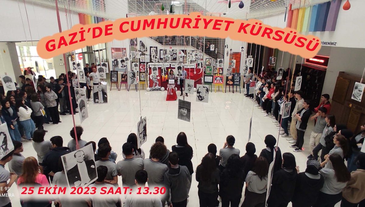 Cumhuriyet Kürsüsünde gençler çok anlamlı konuşmalar yaptı.