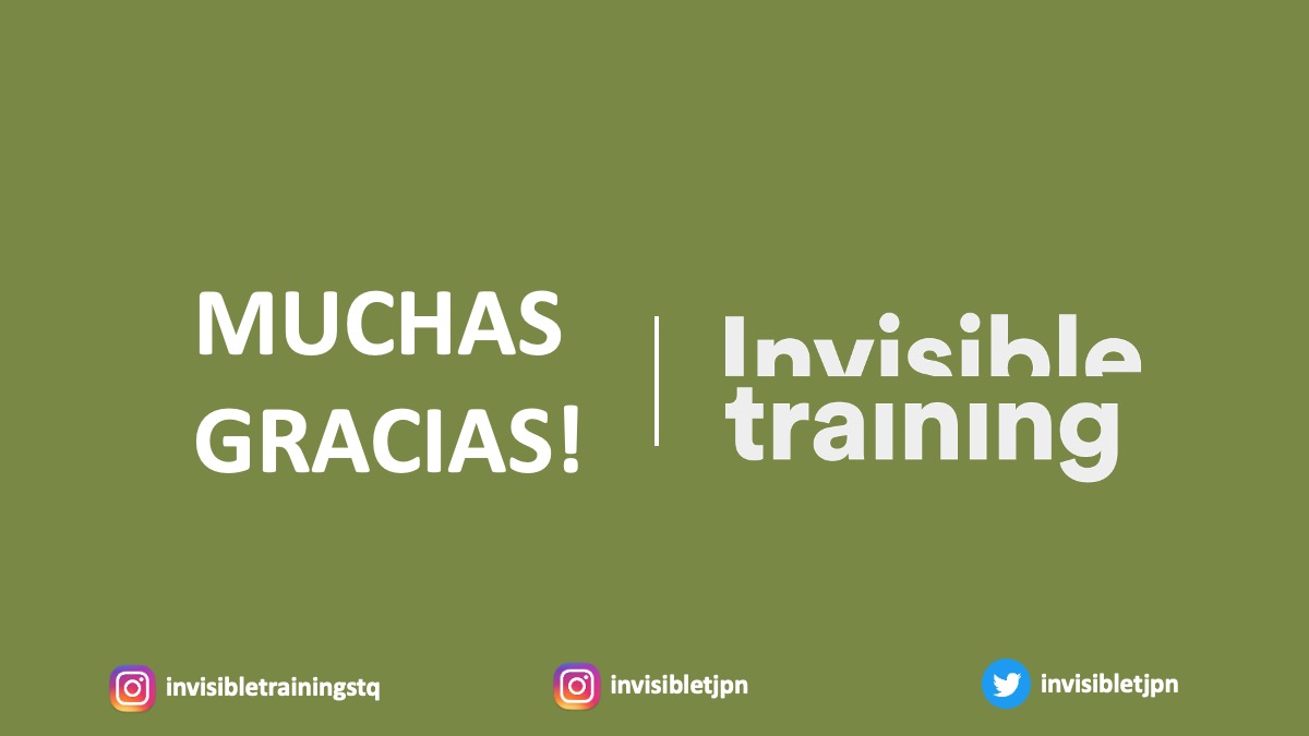 Invisible training | インビジブルトレーニング tweet media