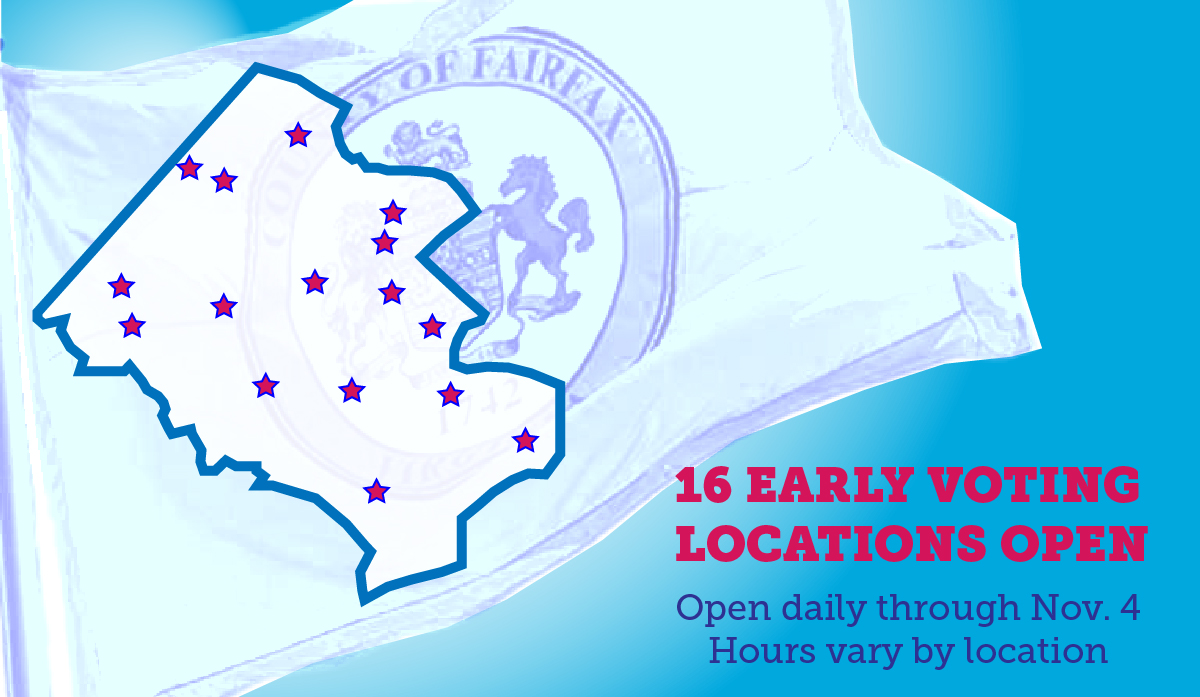 Tomorrow, 16 #earlyvoting sites will be open daily, and Sat., Nov. 4, is the last day to #voteearly. Find locations &amp; hours: bit.ly/3lE9oHG

#VAElections #VAHouse #VASenate #GOTV #Vote #VirginiaVotes