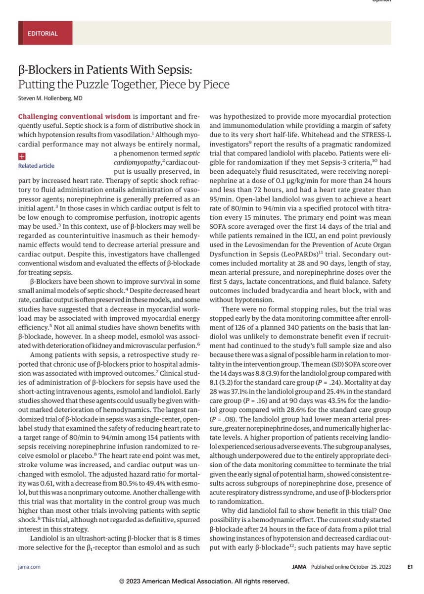 “The authors should be commended for conducting a rigorous randomized trial w a clinical end point, something that had been previously lacking despite promising findings from other investigations with surrogates as primary end points

editorial #LIVES2023

jamanetwork.com/journals/jama/…