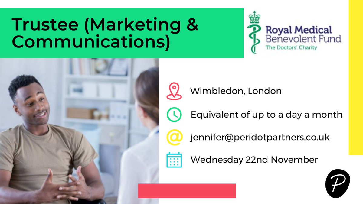 ⚕️NEW TRUSTEE ROLE | @TheRMBF is seeking an enthusiastic and dedicated Trustee to help shape our marketing and communications strategy and expand our reach to support even more medical professionals in times of crisis. ➡️bit.ly/3QvX0Mi