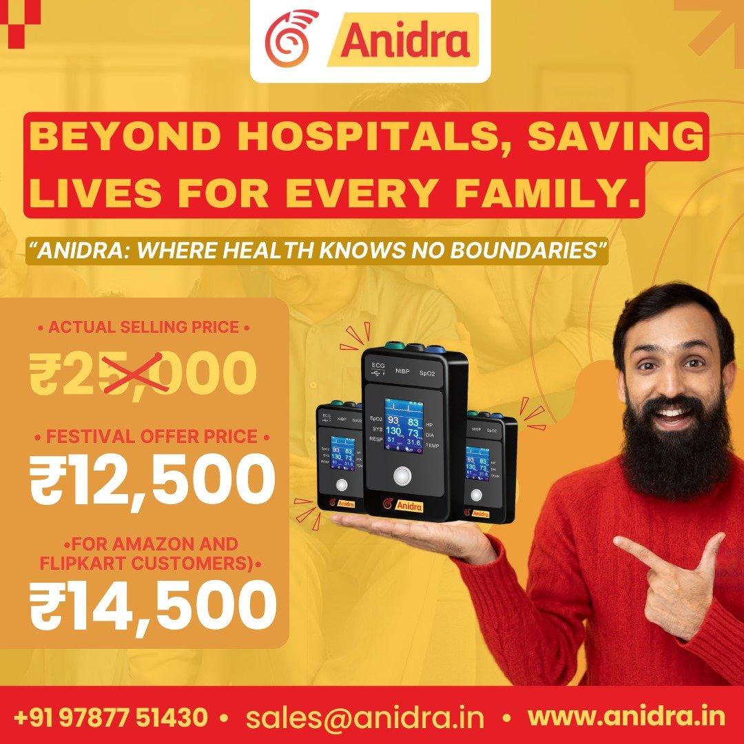 AnidraRaksha's tweet image. From the comfort of my own haven, I've embraced a new era of self-care.  💪🏡💚 #HealthyAtHome #SelfCare #Telemedicine #WellnessJourney #HomeSweetHome
.
.
MRP- 25,000
Festival offer price -
₹12500/-(For direct customers). 
₹14500 (for Amazon and Flipkart customers).