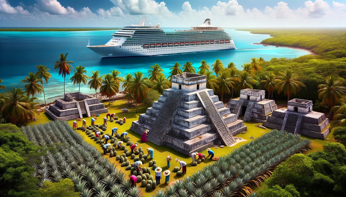 astrojoe888's tweet photo. Sailing away with memories of stunning artwork from yesterday's stop, mixed with today's waves of laughter and games on deck! 🚢 Next stop: sunny Bahamas. #SeasTheDay #ArtAndAdventure #BahamaBound 🌴🌊 https://t.co/cSljxXwAxX