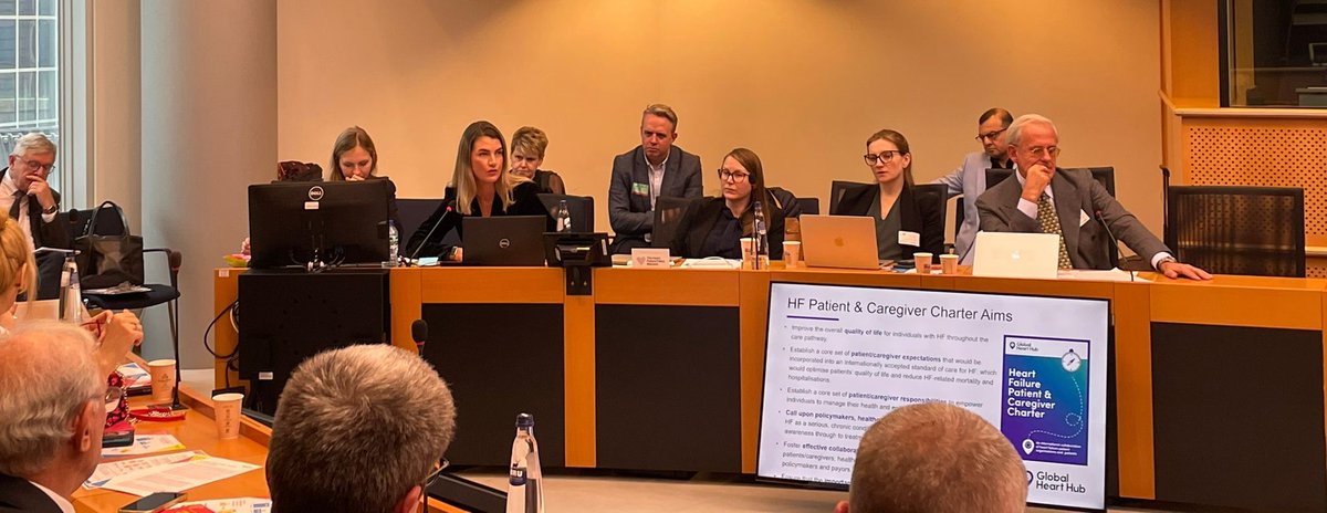 At our European #HeartFailureMission launch, Aiste Staraite, Chair of <a href="/GlobalHealthHub/">GlobalHealthHub</a> Heart Failure Patient Council said: 

"We need a united effort for awareness, treatment and care."

<a href="/AisteStaraite/">Aiste</a>, #HeartFailureMission