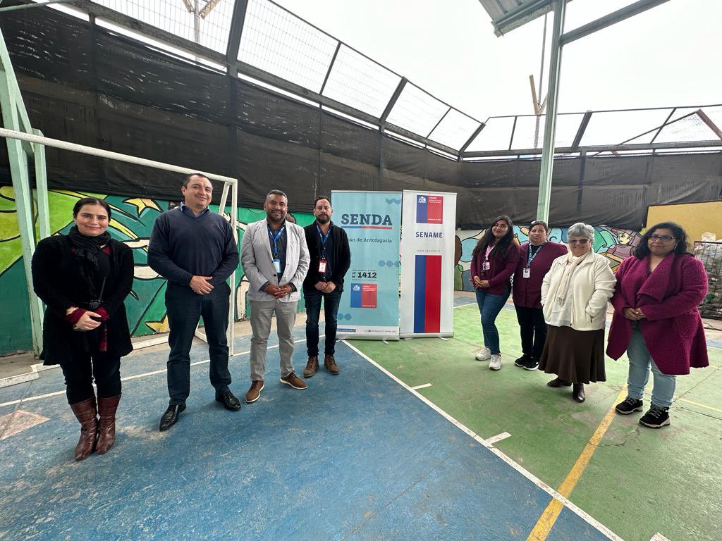 🔸En el Centro de Internación Provisoria y de Régimen Cerrado de📍#Antofagasta, en compañía de <a href="/SENDA_Antofa/">SENDA Antofagasta</a>, se presentó el Programa Ambulatorio Intensivo, Berit Shalom. 
Dispositivo que busca acompañar a los jóvenes con consumo problemático de drogas. 

#SuperandoBarreras