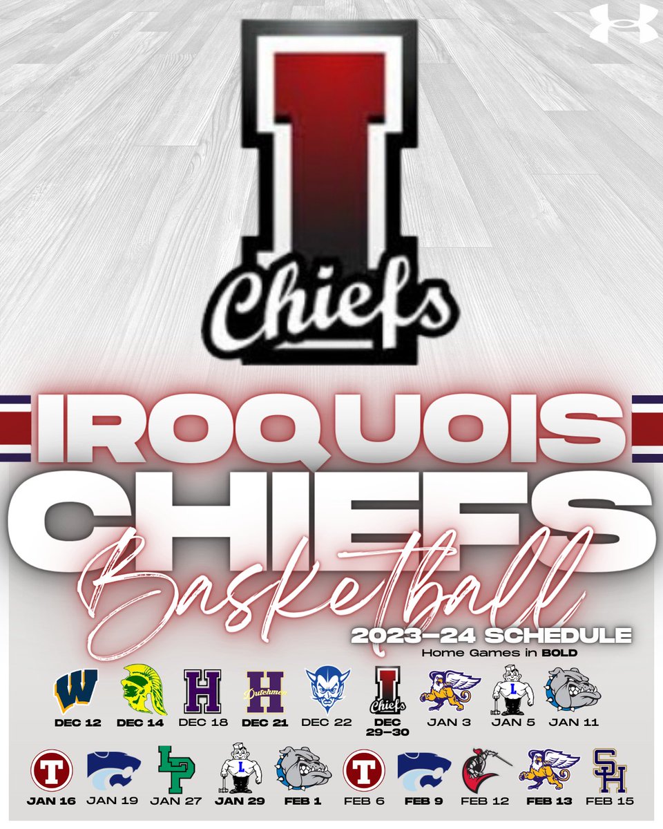 IrqBasketball's tweet photo. Iroquois Boy's Basketball 2023-2024 Schedule
@centercourt42 @JasonNado_Bee @bufnewspreptalk @WNYAthletics https://t.co/Pg7FsJxqZh