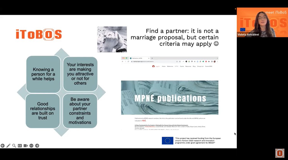 A video presenting some learnings from MPNE - an iToBoS partner - and its participation in European projects is already published on our YouTube channel. Not miss it on iToBoS YouTube channel. #h2020 youtube.com/watch?v=-5vRXf…