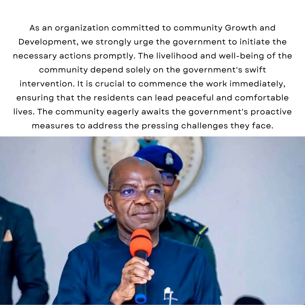 🔔 Time for Action! 🔔 

@NG_AbiaState's  announcement to tackle erosion  challenges in Ovom community, has raised hopes for a safer future. The community anxiously awaits the government's prompt initiation of the work to protect over 3000 at-risk houses. 🙏💪🌍 
#CommunityAppeal