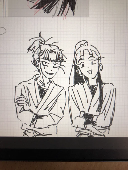 これは作業途中で生まれた落書き 