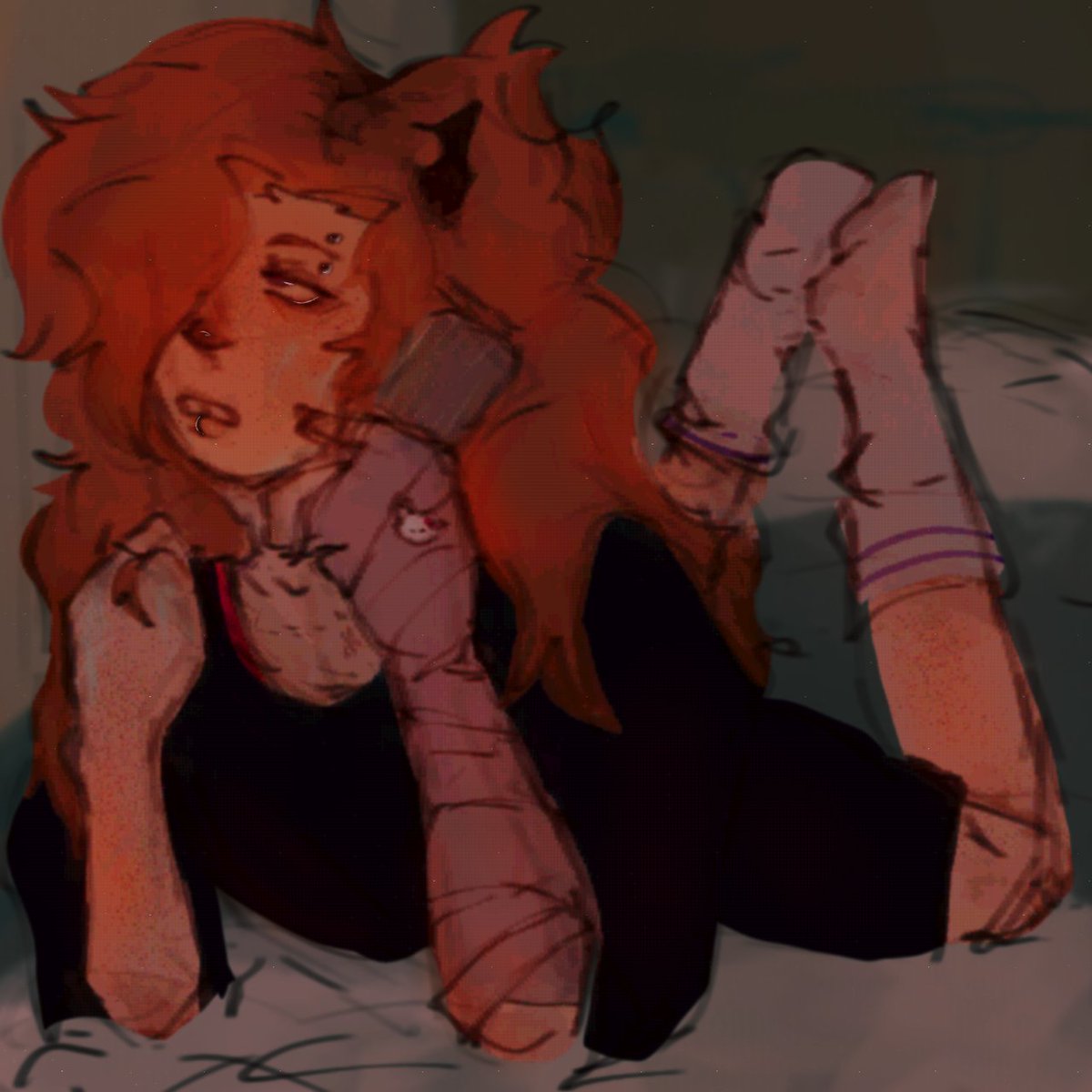 cooperm4y's tweet photo. Haai i forgot 2 post for ages :p
blood, bruises   redraws of shi nd a random drawing https://t.co/5hZvT8NNpV