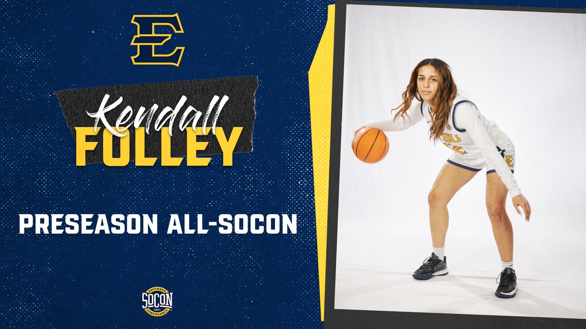 A tip of the hat to Nevaeh Brown &amp; Kendall Folley for earning Preseason All-SoCon honors! Marks the first time since 2016 that two Bucs have earned All-SoCon honors in the preseason!

#FaithfulForForty
