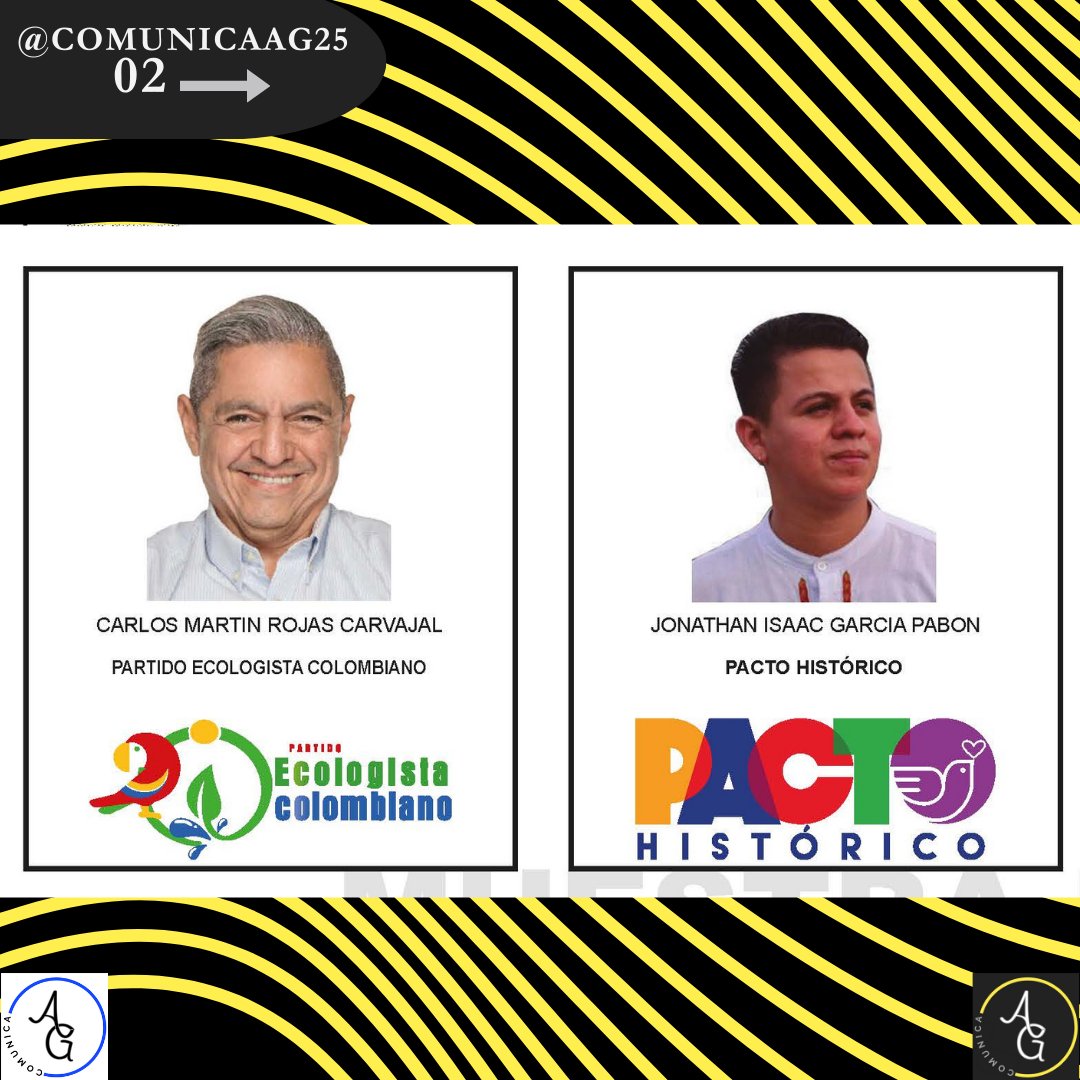 ComunicaAG's tweet photo. aparecen en el mismo orden en el que los encontrarás en el tarjetón con su Nombre , Foto y Partido Político. 
#ComunicaAG #Comunica #Investiga #Candidatos #Alcaldia #Cúcuta #CNE #RNEC #29O https://t.co/0uIJJW4DeE