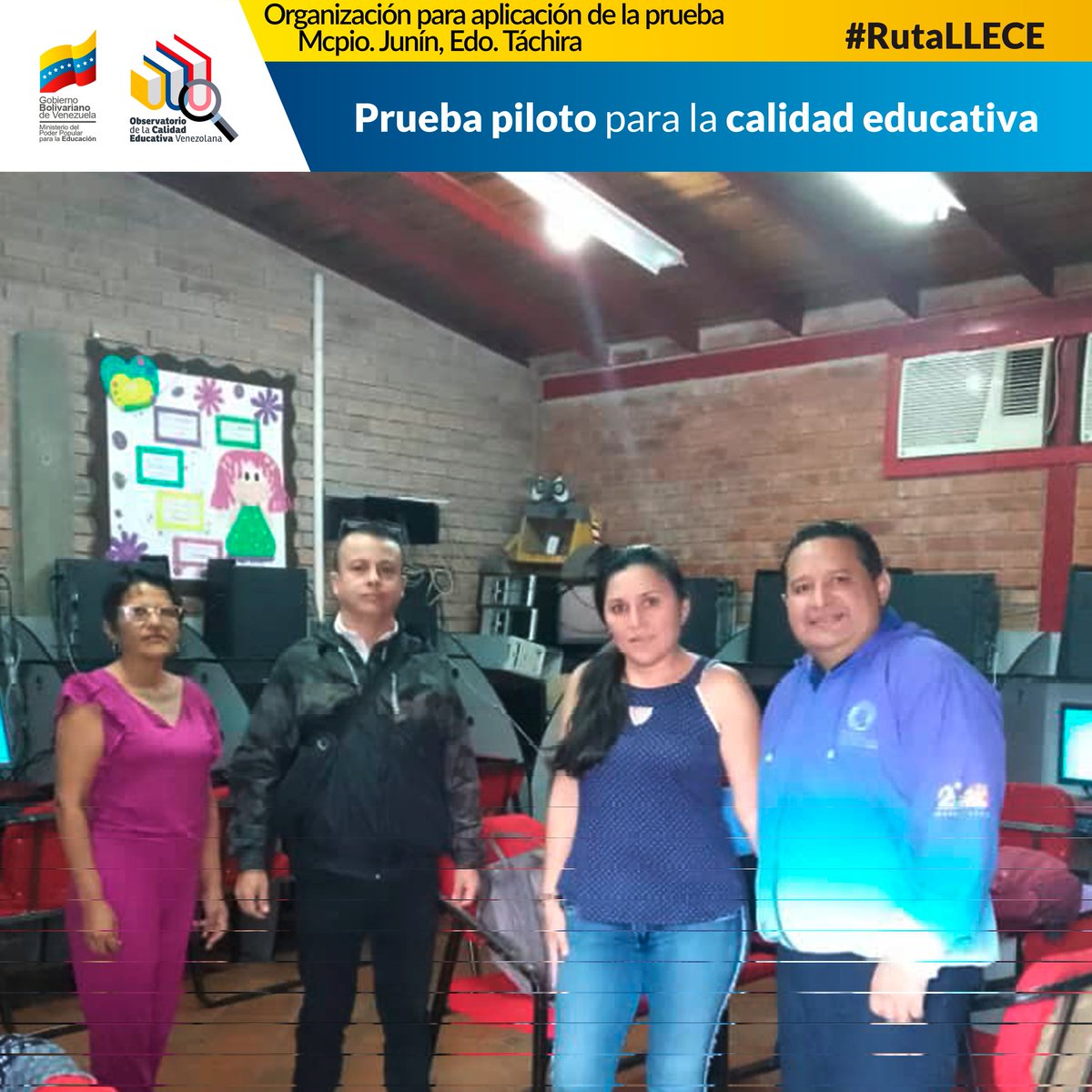 #25Oct ¡Juntos/as en la #RutaLlece!

Desde el municipio Junín, todo listo para recibir a nuestros/as estudiantes. 

#RutaLlece 
#ActivosYFirmes
<a href="/NicolasMaduro/">Nicolás Maduro</a> 
<a href="/_LaAvanzadora/">Yelitze Santaella</a> 
@MPPEDUCACION