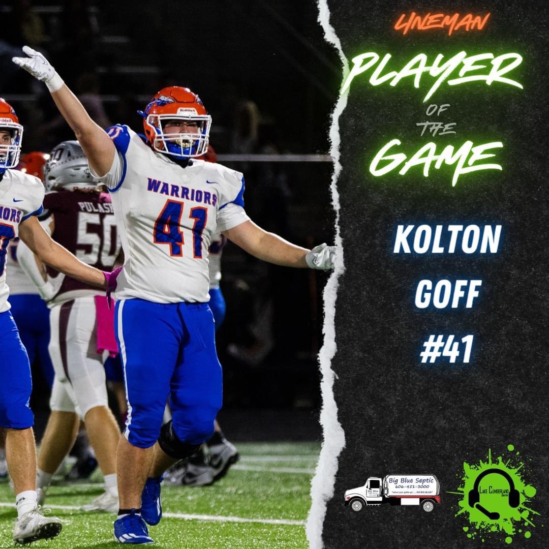 Thank you <a href="/L_C_Sports/">LakeCumberlandSports</a>! <a href="/JasonFoley22/">Jason Foley</a> <a href="/Southwestern_FB/">Southwestern High School Football</a> #warriors 
#districtchamps