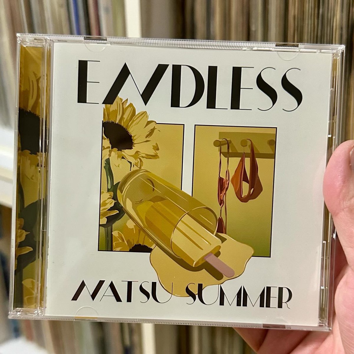 taccie's tweet image. 仕事帰りにタワレコ寄るの忘れた。けど予約してたみたい。ちゃんと発売日に届いた🤣 #ナツサマー #MixCD #タワレコ限定