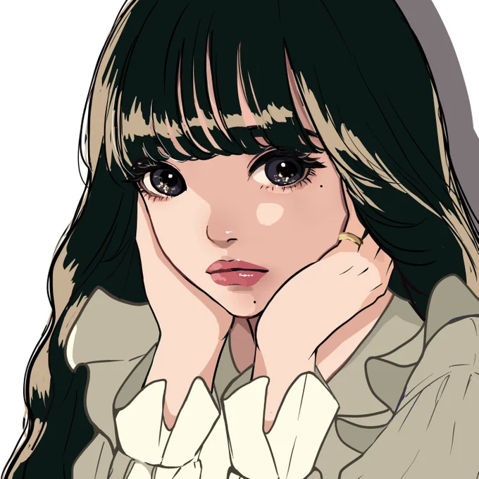 「想う」 #イラスト #illustration
