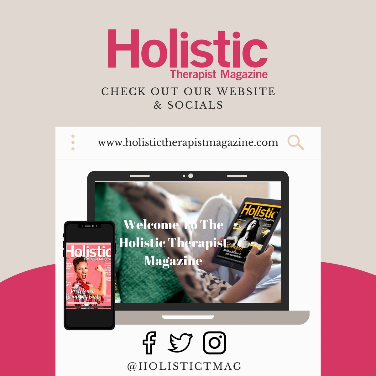 Holistic Therapist Magazine tweet media