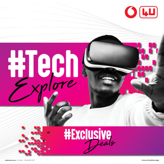 Vodacom4u's tweet photo. #Vodacom4U Techies, get ready to level up your gear with our exclusive deals! #Here4U #ConnectedTogether
https://t.co/SjMGwN8VNg https://t.co/V426491pHd