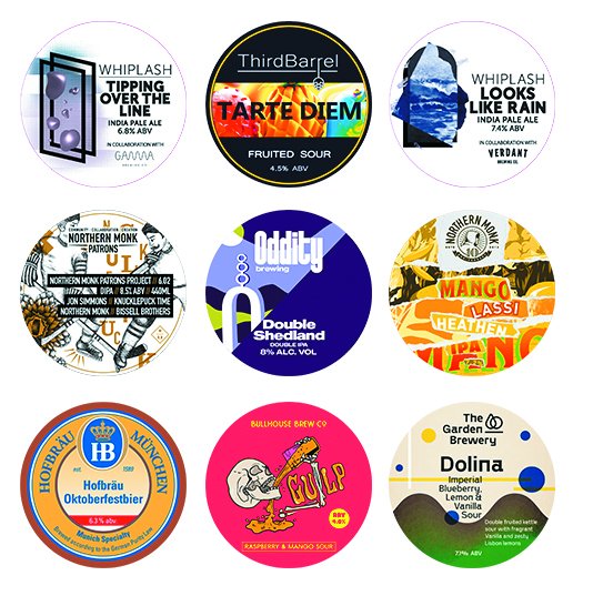 Just some of the beers that will be pouring over the long weekend in @FranWellBar #beerfestival @whiplashbeer @ThirdBarrelbrew #oddity #northernmonk @bullhousebrewco @GardenBrewery1 @HofbrauMunchen #rotation #limitededitions #mmm