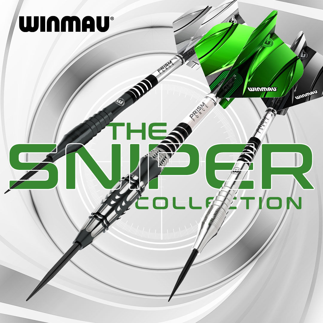 Winmau's tweet photo. NEW SNIPER RANGE

Designed using the latest 3D modelling technology, delivering striking and unique performance barrel designs, high level grip and control allows perfect in-flight stability.

Available with Darts Retailers

Full 2024 Collection➡️ https://t.co/6AHQ3sGjVQ https://t.co/vJF3HLmAlM