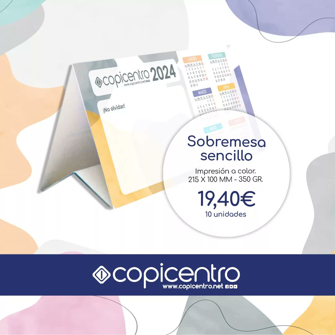 copicentro's tweet photo. ¡Ya puedes encargar tus calendarios personalizados en nuestras tiendas Copicentro! 

Acércate a tu tienda más cercana y encarga el tuyo. https://t.co/PI6hu6MWcx