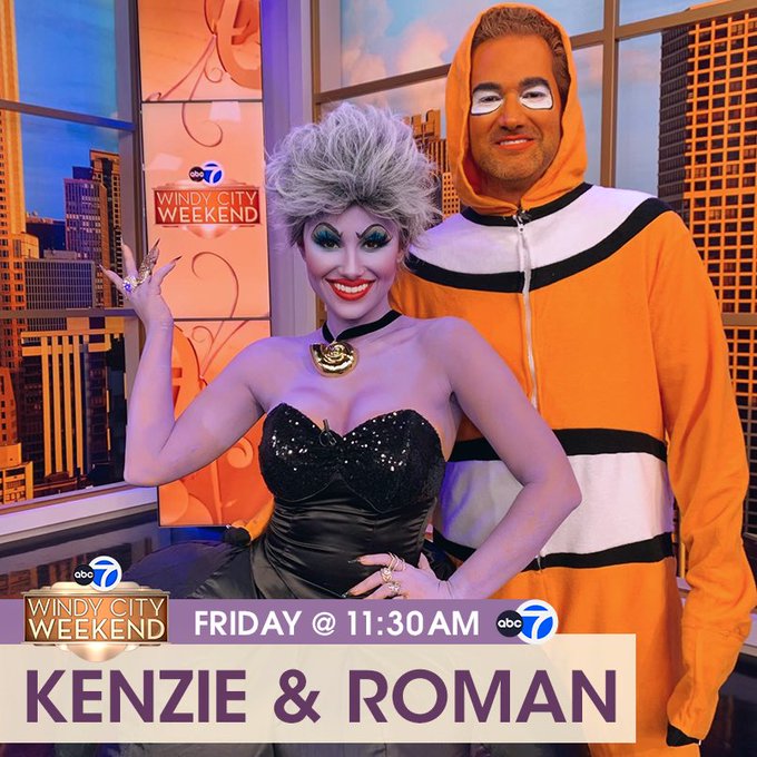 Tune in Friday to see what we&rsquo;re gonna be for #Halloween THIS year! Any guesses?! 🎃 https://t.co/ROO<a href="/tag/halloween"class="tags"><span>#halloween</span></a>