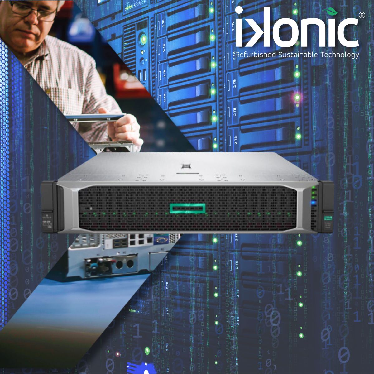 Ikonic_Tech's tweet photo. Ikonic are well known for supplying high quality servers and storage solutions. But did you know that we don’t just supply new servers, we also supply high quality refurbished servers.

Speak to your account manager today for details on availability and pricing. https://t.co/7Xpaf4tiRr