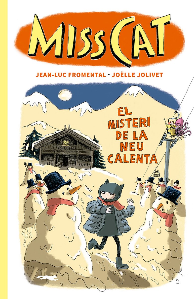 comicat's tweet photo. Ja a la venda #MissCat vol. 3. El misteri de la neu calenta, de Jean-Luc Fromental i Joëlle Jolivet, amb traducció de Marta Marfany i publicat per @LibrosZorroRojo A partir de 6 anys #CòmicEnCatalà https://t.co/A9b4XKxwXi