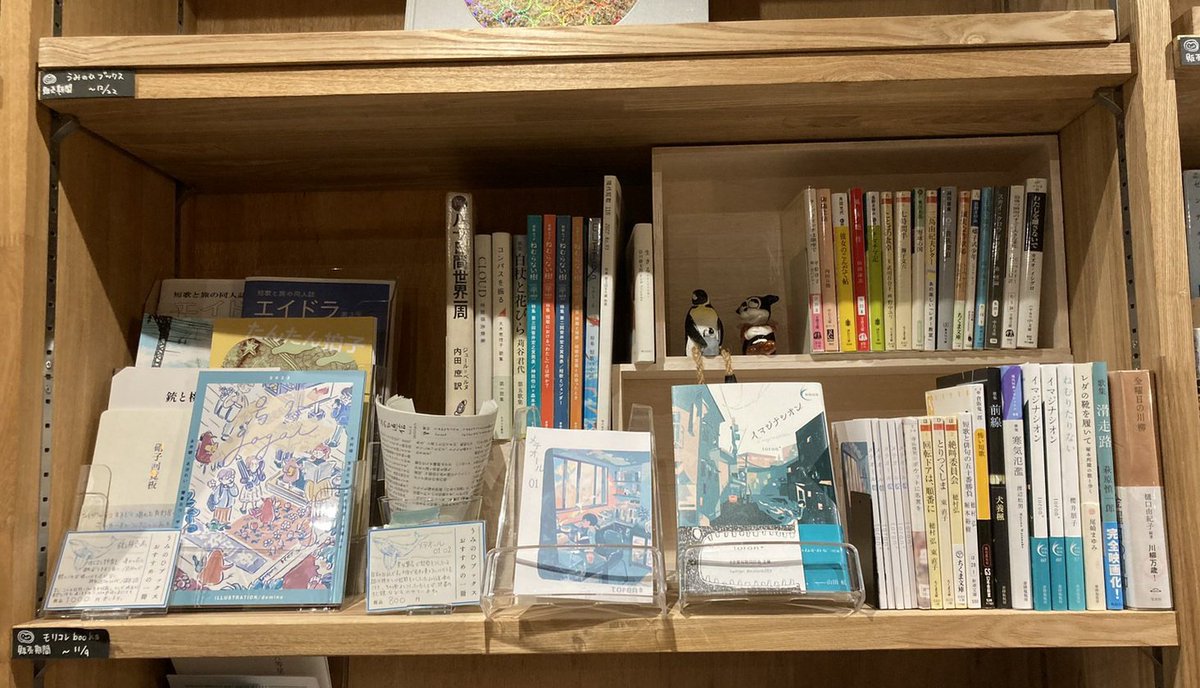 uminohi0717's tweet photo. #うみのひブックス 先ほど納品してきました。東京歌壇選歌欄の入選者による同人誌、『号外』を入荷しました。
その他『滑走路』『金曜日の川柳』、平松洋子さんのエッセイなども入荷しております。ZINE用の什器を入れてみました🌊
#奈良町ふうせんかずら https://t.co/l6KLwT78QS