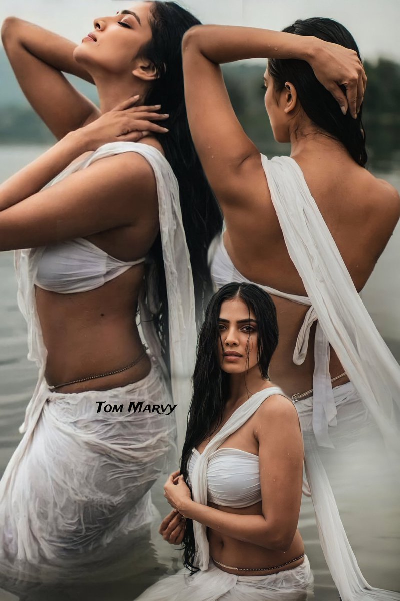 MarvyTom's tweet photo. Slaying with wet curves 🔥💦
Malavika 🖤 https://t.co/bUZi4Y7N0L