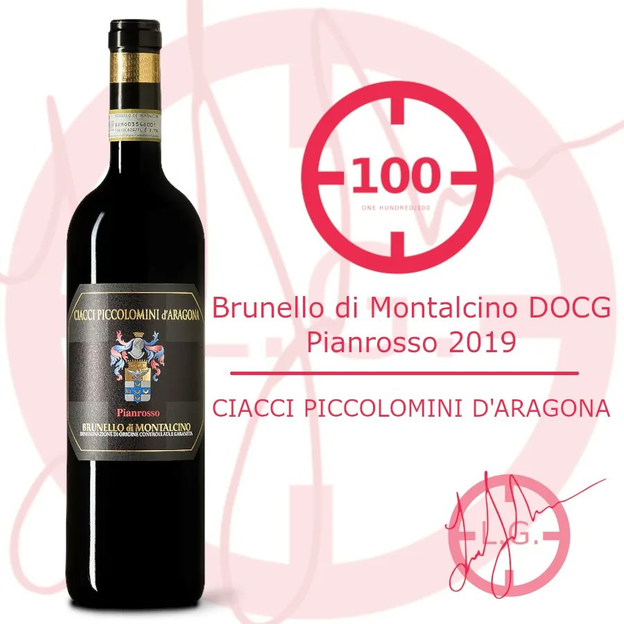 Ancora ottime notizie per l'annata 2019 @GardiniLuca 'The Wine Killer' premia con 100/100 Brunello di Montalcino DOCG 2019 'Pianrosso' Grazie infinite a Luca e tutto il suo staff! #ciaccipiccolomini #rareitalianstyle #brunellodimontalcino #pianrosso #LucaGardini #TheWineKiller