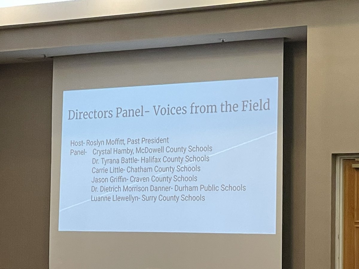 JIOThompson's tweet photo. Federal programs directors are the best.
“Directors Panel - Voices from the Field” https://t.co/KEmXu2C3hd
