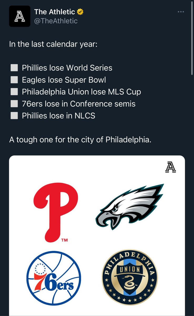 CharlesBurris_'s tweet photo. This shit is hilarious. Even if you're a Philly fan you have to admit this is funny. 😂 https://t.co/JPYm6KS0aA