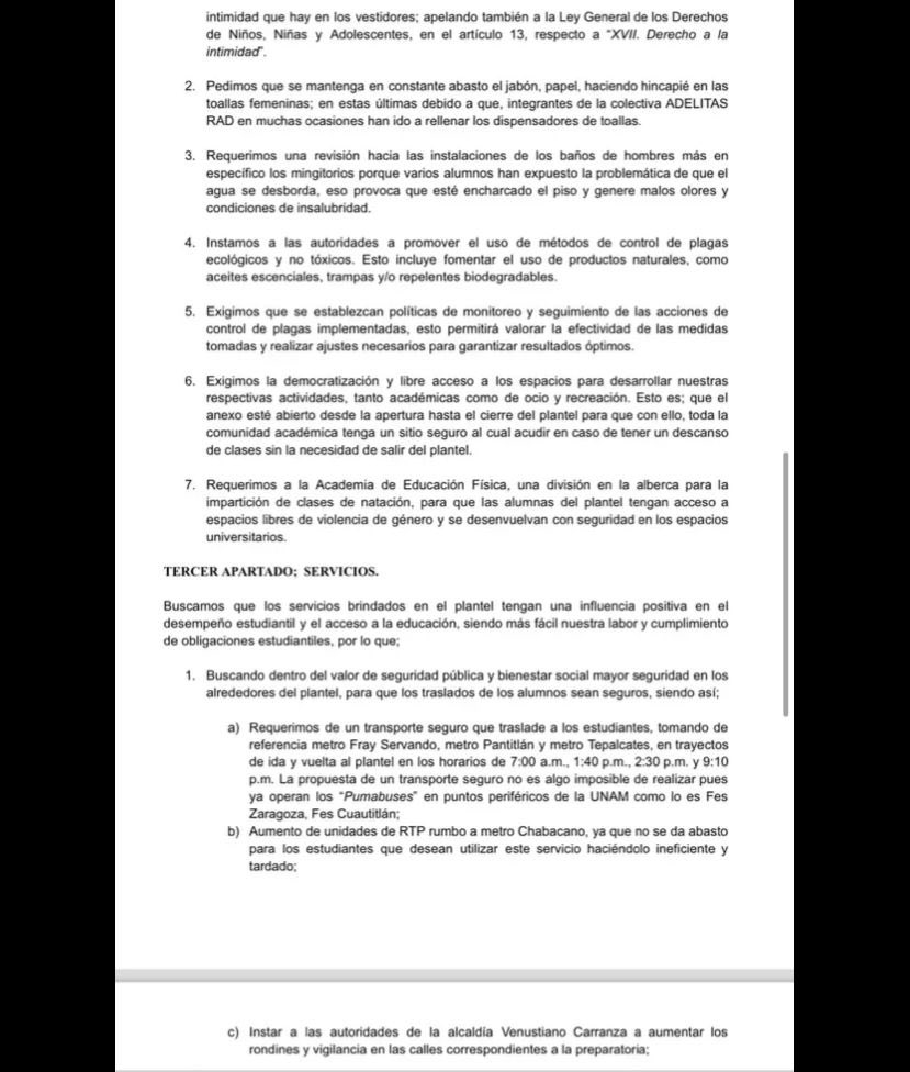 ⁦@anyalanis14⁩ ⁦@deividmedrano⁩ DEMANDAS DE ENCAPUCHADOS EN ⁦@Prepa7_Oficial⁩