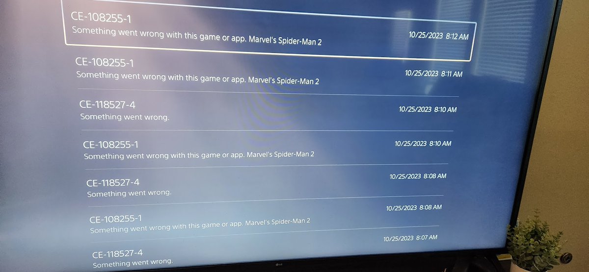 kabobrocks's tweet photo. @insomniacgames @AskPlayStation @PlayStation 

I'm looking forward to try Spider-Man 2. The game crashes after the Marvel logo before going to the main menu. I've submitted the logs, not sure what else I can do. Any help is appreciated! https://t.co/nX2wxf3Bg8