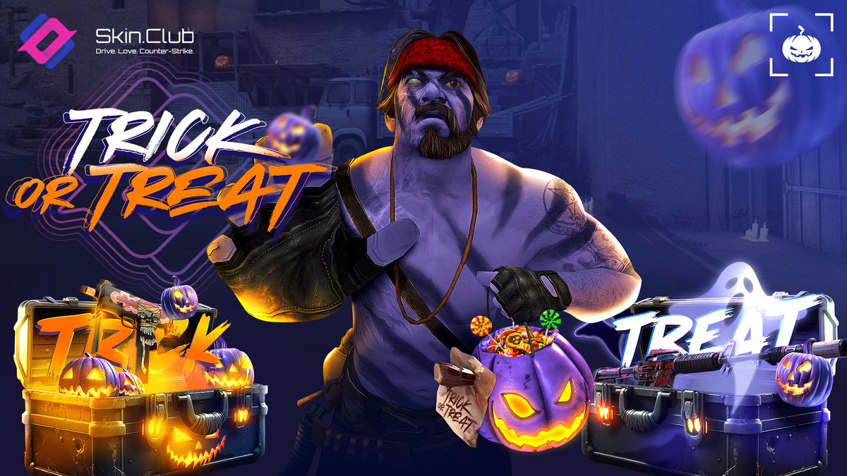 skinclubmedia's tweet photo. Trick or Treat Mystery Cases Giveaway!
In on of these cases we decided to hide a cool skin. Can you unveil it? 
To participate in the Giveaway you just need to do these simple steps:
1. Write in comments the name of the case where you think the skin is hidden
2. Repost this publication

The winner will be chosen randomly and will receive StatTrak™ M4A1-S | Decimator (FN)
Results will be published 1 of November. Good luck to everybody and let Halloween begin!