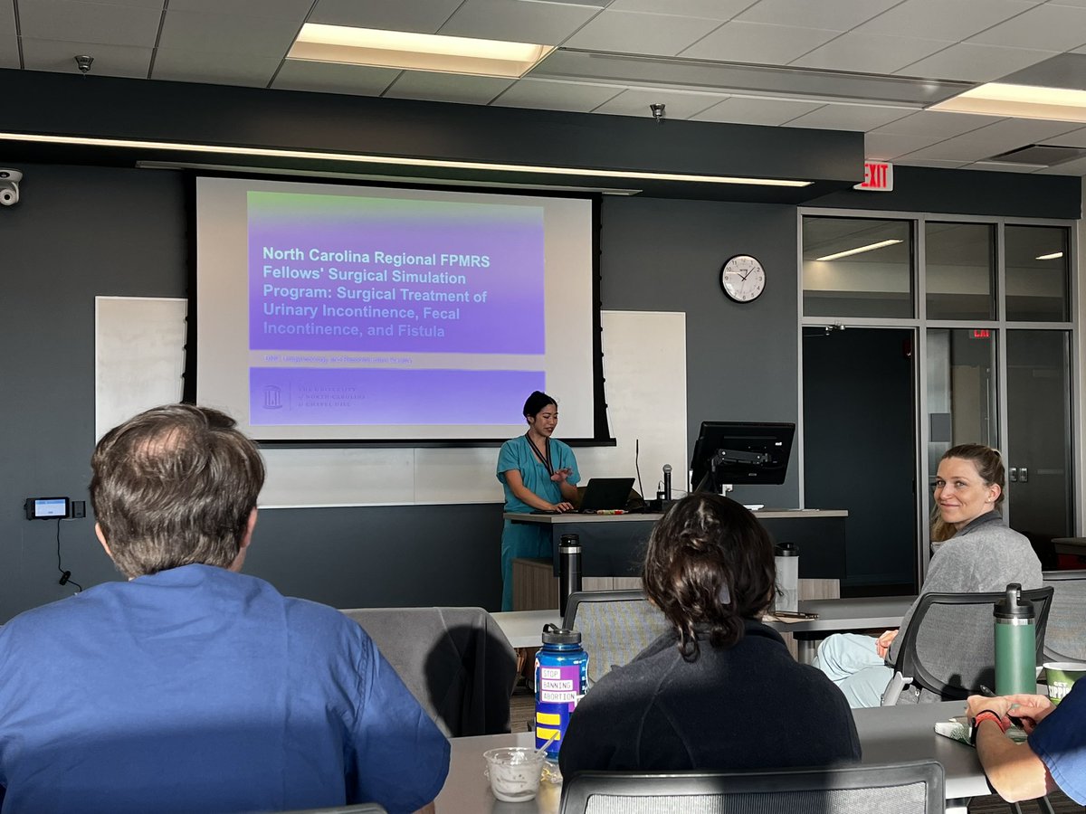 CassandraKisby's tweet image. Kicking off the NC Regional #FPMRS Fellows’ Surgical Sim Lab with @UNCOBGYN @dukeobgyn @AtriumHealthWFB @AtriumHealth 

Thank you to the co-faculty:
@kwoodburnmd @drharaki @KawasakiAmie @WeidnerAlison Dr Megan Tarr Dr Christine Chu