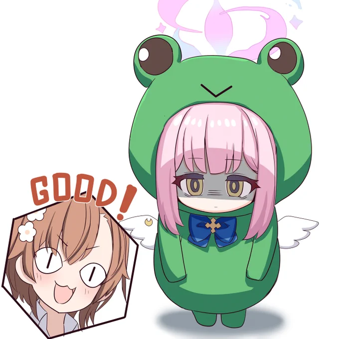 ゲコ太ミカ #ブルアカ