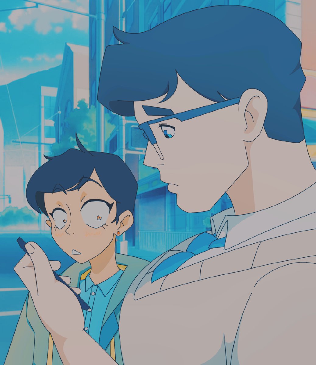 ⠀

      this is unfortunately (𝐀𝐂𝐓𝐔𝐀𝐋𝐋𝐘 𝐕𝐄𝐑𝐘 𝐅𝐎𝐑𝐓𝐔𝐍𝐀𝐓𝐄 ) canon 
yes his chest is bigger than her .

⠀