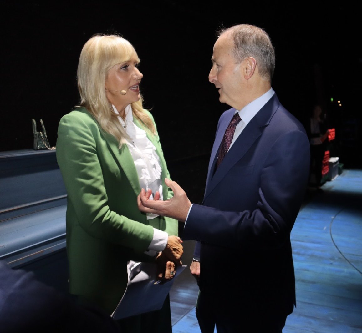 MichealMartinTD's tweet photo. Pleased to join today’s #SharedIsland dialogue ‘accommodating national identities’ in the Abbey Theatre – a subject fundamental to how we share this island today, and in the future. https://t.co/JKWaDm0ZsY